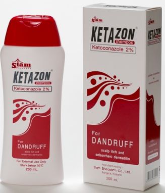 รูปภาพของ Ketazon Shampoo Ketocanazole 2% 200ml.คีตาซอน แชมพู รักษาเชื้อรา ลดคัน ขจัดรังแค